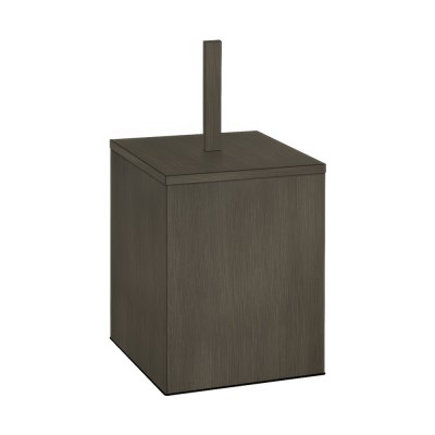 Χαρτοδοχείο 5lt (AISI 304) W18xD18xH40cm Dark Bronze Mat Sanco Waste Bins 90653-DM25