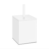 Χαρτοδοχείο 5lt (AISI 304) W18xD18xH40cm White Mat Sanco Waste Bins 90653-M101
