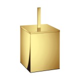 Χαρτοδοχείο 5lt (AISI 304) W18xD18xH40cm PVD Golden Brass Polished Sanco Waste Bins 90653-PVD-02PL