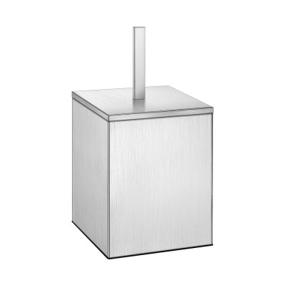 Χαρτοδοχείο 5lt (AISI 304) W18xD18xH40cm PVD Nickel Steel Sanco Waste Bins 90653-PVD-11BR