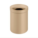 Χαρτοδοχείο Ανοιχτό 12lt Ø25xH38.5cm Mocha Mat Sanco Open Bins 90654-M103