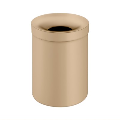 Χαρτοδοχείο Ανοιχτό 12lt Ø25xH38.5cm Mocha Mat Sanco Open Bins 90654-M103