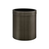 Χαρτοδοχείο Ανοιχτό 5lt Ø20.5xH24.5cm Dark Bronze Mat Sanco Open Bins 90660-DM25
