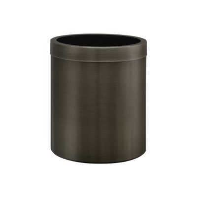 Χαρτοδοχείο Ανοιχτό 5lt Ø20.5xH24.5cm Dark Bronze Mat Sanco Open Bins 90660-DM25
