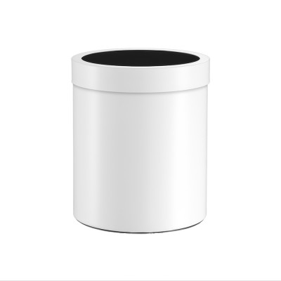 Χαρτοδοχείο Ανοιχτό 5lt Ø20.5xH24.5cm White Mat Sanco Open Bins 90660-M101