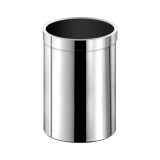 Χαρτοδοχείο Ανοιχτό 12lt Ø25xH38.5cm Chrome Sanco Open Bins 90664-A03
