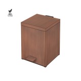 Χαρτοδοχείο Ορθογώνιο 5lt Soft Close (AISI 304) W18xD25xH26.5cm Rame Mat Sanco Waste Bins 90677-M26
