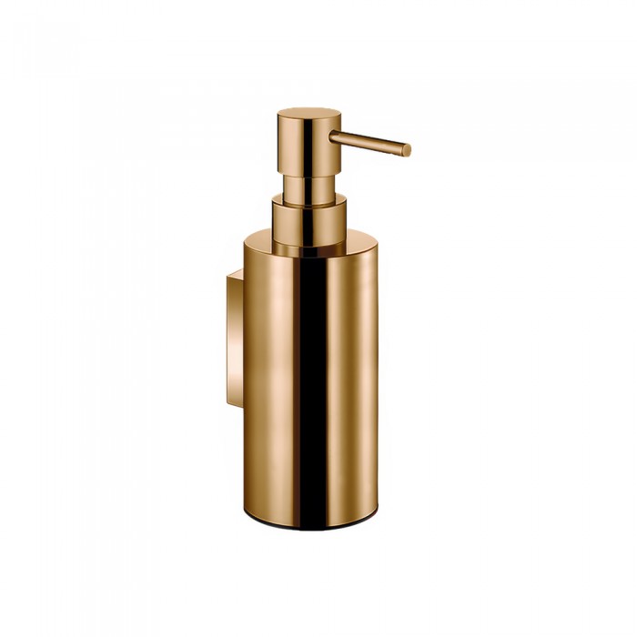Επιτοίχιο Ντισπένσερ 250ml W6xD7.5xH18.5cm PVD Warm Bronze Polished Sanco Bathroom Set 91351-PVD-01PL