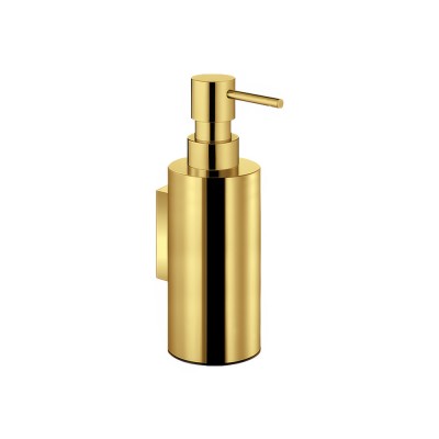 Επιτοίχιο Ντισπένσερ 250ml W6xD7.5xH18.5cm PVD Golden Brass Polished Sanco Bathroom Set 91351-PVD-02PL