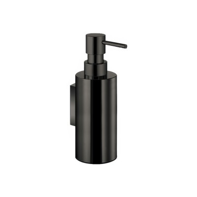 Επιτοίχιο Ντισπένσερ 250ml W6xD7.5xH18.5cm PVD Gun Metal Polished Sanco Bathroom Set 91351-PVD-05PL