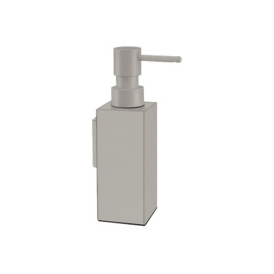 Επιτοίχιο Ντισπένσερ 250ml W5xD6.5xH18.5cm Cement Gray Mat Sanco Bathroom Set 91353-M104