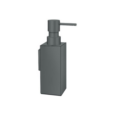 Επιτοίχιο Ντισπένσερ 250ml W5xD6.5xH18.5cm Anthracite Grained Sanco Bathroom Set 91353-M118