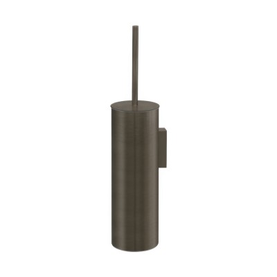 Επιτοίχιο Πιγκάλ Βαρέως Τύπου (AISI 304) Ø8xH39.5cm Dark Bronze Mat Sanco Toilet Brush Holders 91518-DM25