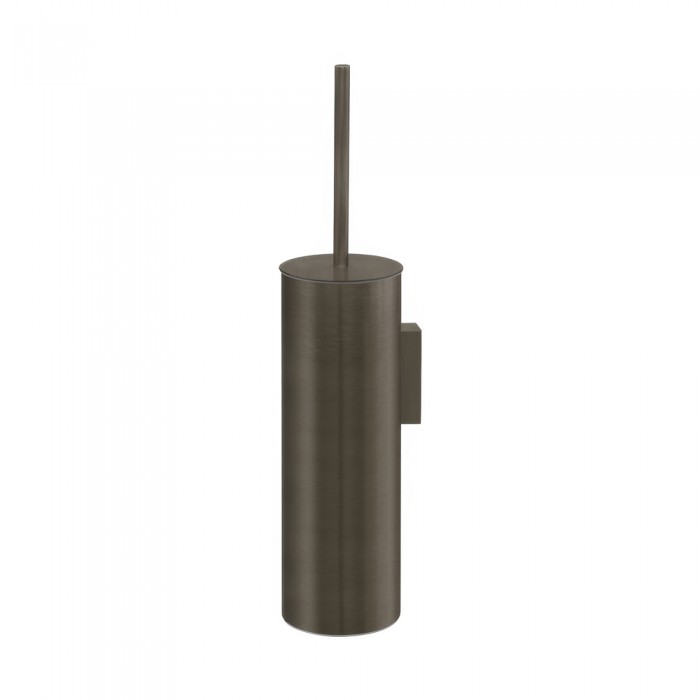 Επιτοίχιο Πιγκάλ Βαρέως Τύπου (AISI 304) Ø8xH39.5cm Dark Bronze Mat Sanco Toilet Brush Holders 91518-DM25