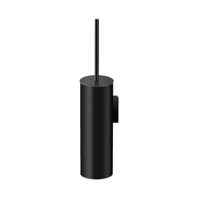 Επιτοίχιο Πιγκάλ Βαρέως Τύπου (AISI 304) Ø8xH39.5cm Black Mat Sanco Toilet Brush Holders 91518-M116