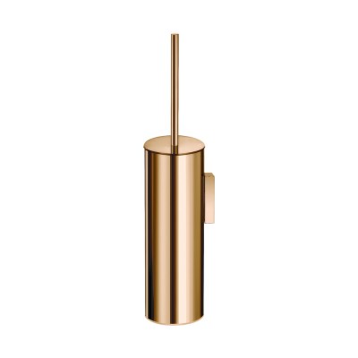 Επιτοίχιο Πιγκάλ Βαρέως Τύπου (AISI 304) Ø8xH39.5cm PVD Warm Bronze Polished Sanco Toilet Brush Holders 91518-PVD-01PL