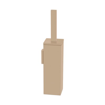 Επιτοίχιο Πιγκάλ Βαρέως Τύπου (AISI 304) W8xD8xH39.5cm Mocha Mat Sanco Toilet Brush Holders 91572-M103