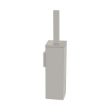 Επιτοίχιο Πιγκάλ Βαρέως Τύπου (AISI 304) W8xD8xH39.5cm Cement Gray Mat Sanco Toilet Brush Holders 91572-M104