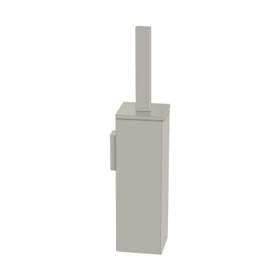 Επιτοίχιο Πιγκάλ Βαρέως Τύπου (AISI 304) W8xD8xH39.5cm Cement Gray Mat Sanco Toilet Brush Holders 91572-M104