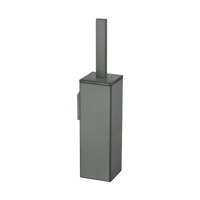 Επιτοίχιο Πιγκάλ Βαρέως Τύπου (AISI 304) W8xD8xH39.5cm Anthracite Grained Sanco Toilet Brush Holders 91572-M118