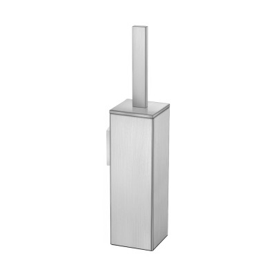 Επιτοίχιο Πιγκάλ Βαρέως Τύπου (AISI 304) W8xD8xH39.5cm Mat Inox Sanco Toilet Brush Holders 91572-M90