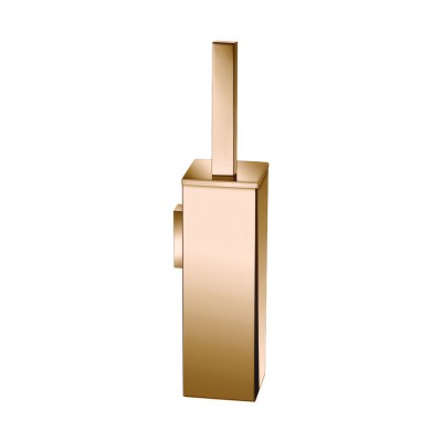 Επιτοίχιο Πιγκάλ Βαρέως Τύπου (AISI 304) W8xD8xH39.5cm PVD Warm Bronze Polished Sanco Toilet Brush Holders 91572-PVD-01PL