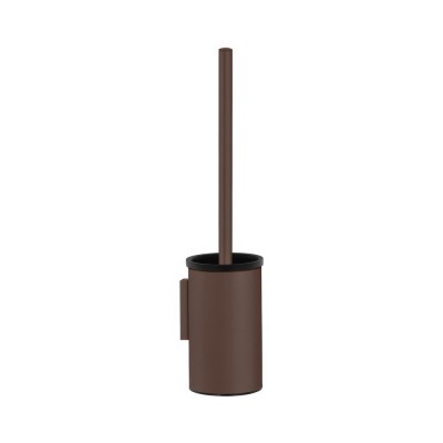 Πιγκάλ Επιτοίχιο Ø9xH36cm Wenge Grained Sanco Toilet Brush Holders 91593-A75