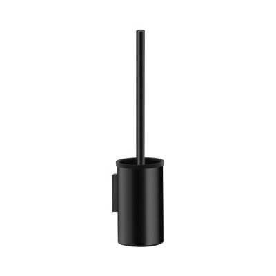 Πιγκάλ Επιτοίχιο Ø9xH36cm Black Mat Sanco Toilet Brush Holders 91593-M116