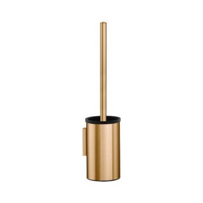 Πιγκάλ Επιτοίχιο Ø9xH36cm PVD Warm Bronze Brushed Sanco Toilet Brush Holders 91593-PVD-01BR
