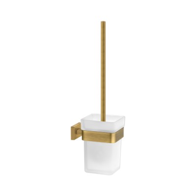 Πιγκάλ Επιτοίχιο W9.5xD13xH37cm Bronze Mat Sanco Toilet Brush Holders 91596-M25