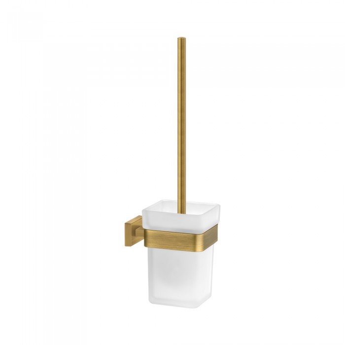 Πιγκάλ Επιτοίχιο W9.5xD13xH37cm Bronze Mat Sanco Toilet Brush Holders 91596-M25