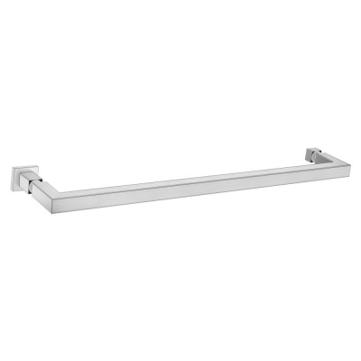Λαβή - Πετσετοθήκη για τζάμι W52xD6cm PVD Nickel Steel Sanco Glass Door Accessories GL0723-PVD-11BR