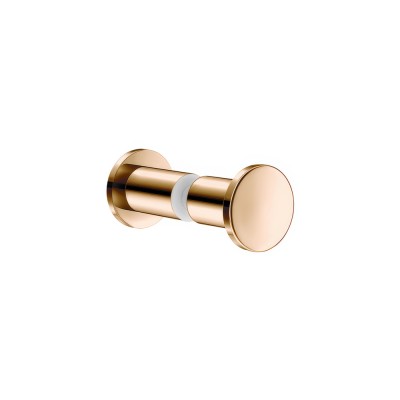 Διπλό Πόμολο - Άγκιστρο για τζάμι Ø3.5xD3.5cm PVD Warm Bronze Polished Sanco Glass Door Accessories SET-GL0670-PVD-01PL