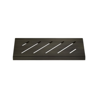Σπογγοθήκη (AISI 304) W29xD13xH3cm Dark Bronze Mat Sanco Shower Shelves SH-0101-DM25