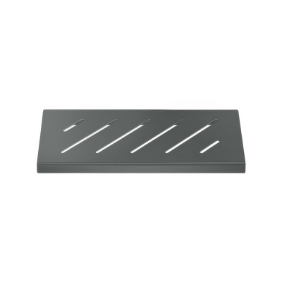 Σπογγοθήκη (AISI 304) W29xD13xH3cm Anthracite Grained Sanco Shower Shelves SH-0101-M118