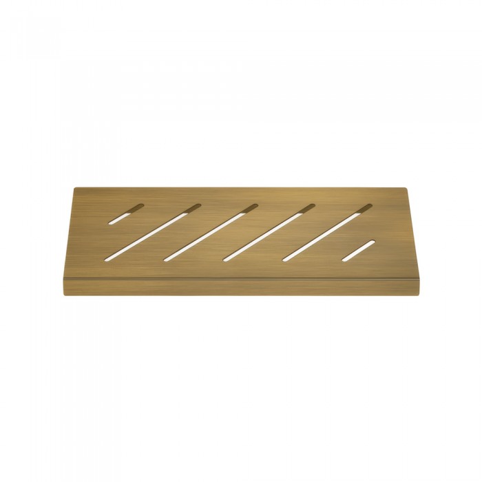 Σπογγοθήκη (AISI 304) W29xD13xH3cm Bronze Mat Sanco Shower Shelves SH-0101-M25