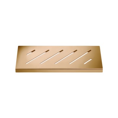 Σπογγοθήκη (AISI 304) W29xD13xH3cm PVD Warm Bronze Polished Sanco Shower Shelves SH-0101-PVD-01PL