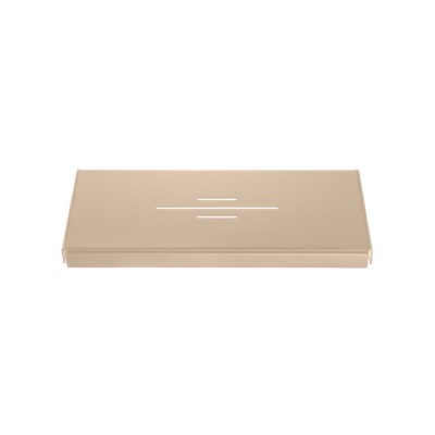 Σπογγοθήκη (AISI 304) W29xD13xH3cm Mocha Mat Sanco Shower Shelves SH-0103-M103