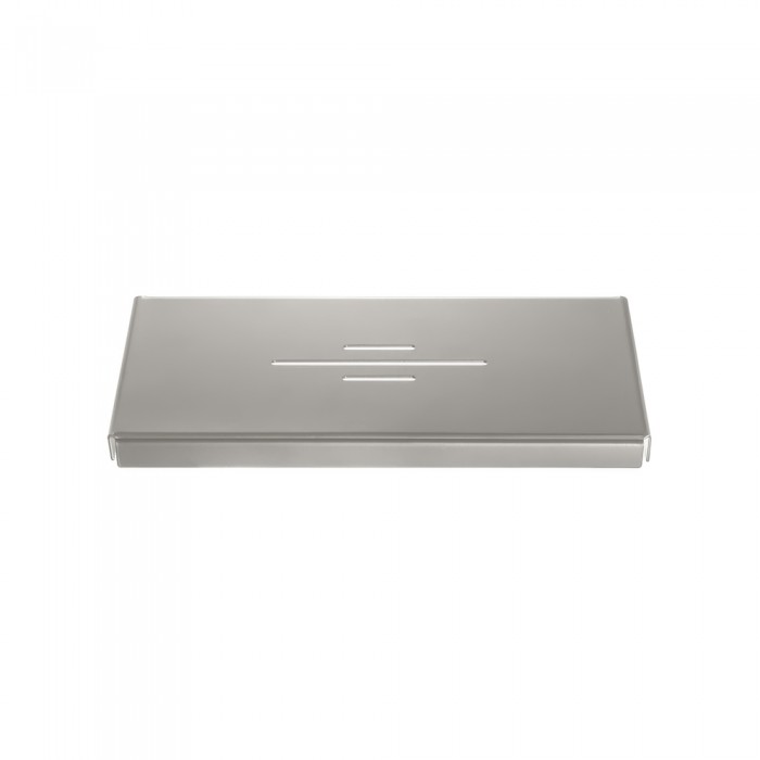 Σπογγοθήκη (AISI 304) W29xD13xH3cm Cement Gray Mat Sanco Shower Shelves SH-0103-M104