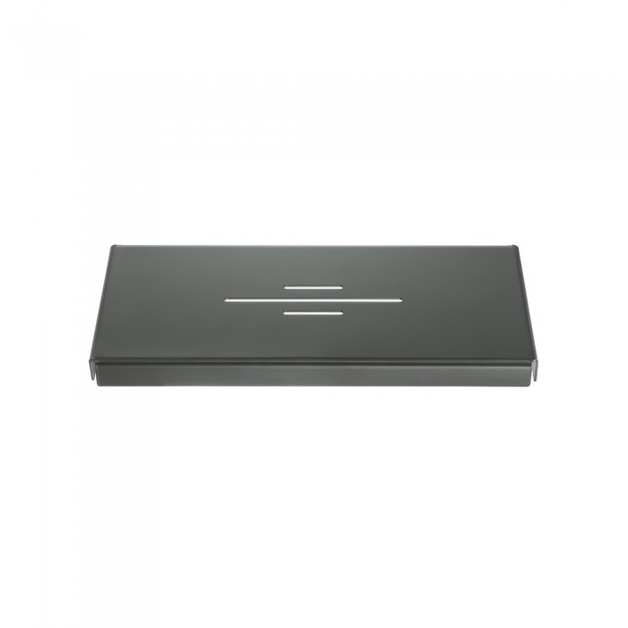 Σπογγοθήκη (AISI 304) W29xD13xH3cm Anthracite Grained Sanco Shower Shelves SH-0103-M118