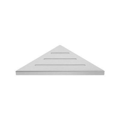 Σπογγοθήκη Γωνιακή (AISI 304) W30xD16xH2cm PVD Nickel Steel Sanco Shower Shelves SH-0201-PVD-11BR