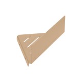 Σπογγοθήκη Γωνιακή (AISI 304) W30xD16xH12cm Mocha Mat Sanco Shower Shelves SH-0202-M103