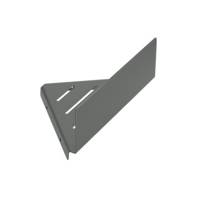 Σπογγοθήκη Γωνιακή (AISI 304) W30xD16xH12cm Anthracite Grained Sanco Shower Shelves SH-0202-M118