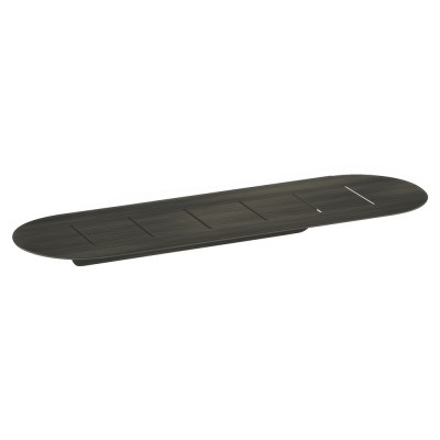 Σπογγοθήκη Οβάλ (AISI 304) W40xD12.5xH4.5cm Dark Bronze Mat Sanco Shower Shelves SH-0301-DM25