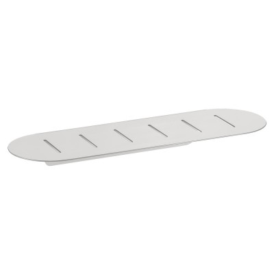 Σπογγοθήκη Οβάλ (AISI 304) W40xD12.5xH4.5cm PVD Nickel Steel Sanco Shower Shelves SH-0301-PVD-11BR