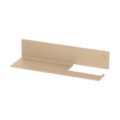 Ράφι Μπάνιου με Χαρτοθήκη W30xD9xH6.5cm Mocha Mat Sanco Shelves SH-0504-M103
