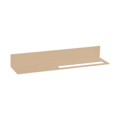 Ράφι Μπάνιου με Πετσετοθήκη W50xD11xH5cm Mocha Mat Sanco Shelves SH-0505-M103