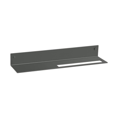 Ράφι Μπάνιου με Πετσετοθήκη W50xD11xH5cm Anthracite Grained Sanco Shelves SH-0505-M118