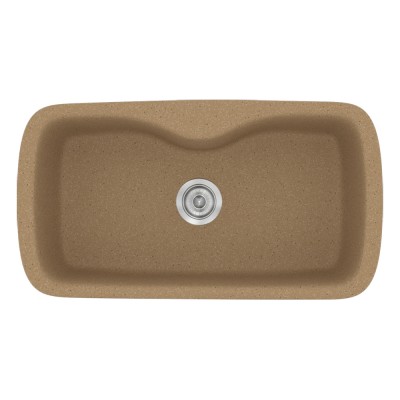 Νεροχύτης συνθετικός γρανίτη Sanitec Classic 321 83x51cm σε χρώμα 46. Granite Celtic Stone