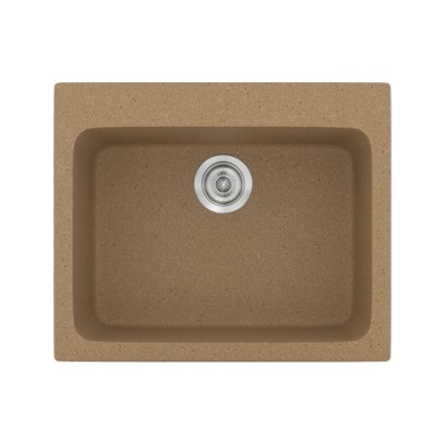 Νεροχύτης συνθετικός γρανίτη Sanitec Classic 331 60x50cm σε χρώμα 46. Granite Celtic Stone